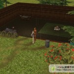 居住在隱藏的洞穴的大腳。