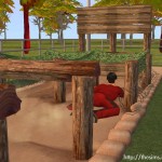 模擬市民透過玩「好動男自我障礙跨越場」發展健身興趣。 模擬市民透過玩「好動男自我障礙跨越場」發展健身興趣。