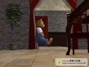 漂浮的娃娃。 漂浮的娃娃。