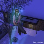 巫師正在使用掃帚飛往其他地方去。 巫師正在使用掃帚飛往其他地方去。