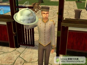 在酒店僅有的客房餐點服務。 