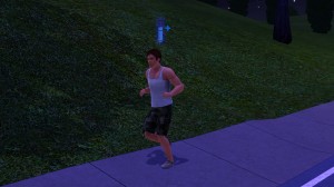 模擬市民頭上的技能條。