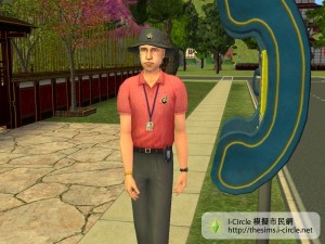 供模擬市民報名前往旅遊的導遊。 供模擬市民報名前往旅遊的導遊。