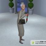 羅波巴騰太太在紡織圍巾,似乎是要送給人(該不會是男朋友吧…)。