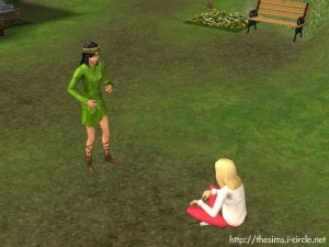 對自然興趣有興趣的人向代表請教。