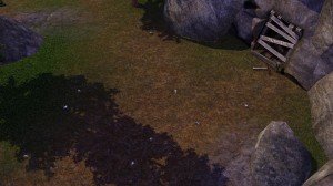 廢棄石礦場有很多的礦石。 廢棄石礦場有很多的礦石。