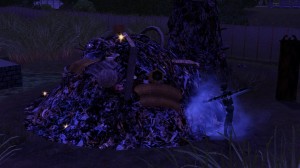 粉碎廢鐵。 粉碎廢鐵。