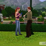 訪問模擬市民。 訪問模擬市民。