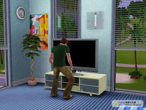 修理電視機。 修理電視機。