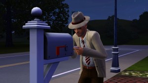 在郵箱中翻尋郵件。