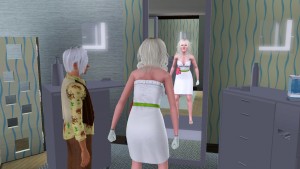 對造型的反應。