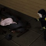 救出被困模擬市民。