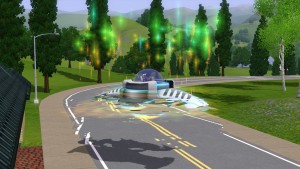 不明飛行物體。