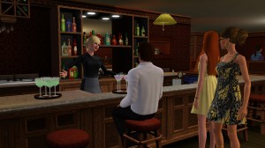 雞尾酒吧。 雞尾酒吧。