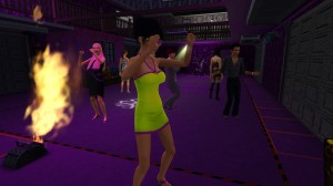 名人在舞廳跳舞。 名人在舞廳跳舞。