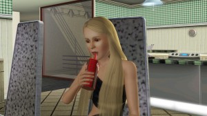 飲血漿果汁。 飲血漿果汁。