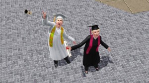 畢業派對。 畢業派對。