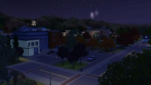 北極光在遠方。 北極光在遠方。