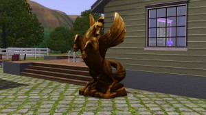 馬王雕像。 馬王雕像。