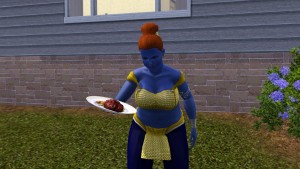 變出食物。 變出食物。