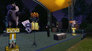 魔術表演。 魔術表演。