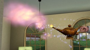 精靈出來了。 精靈出來了。