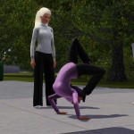 向業主試演。 向業主試演。