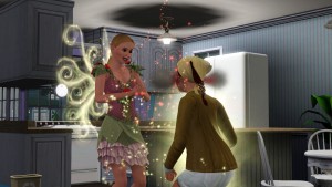 仙子惡作劇。 仙子惡作劇。