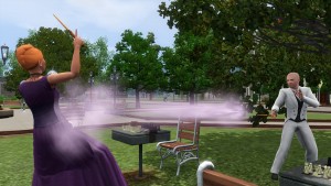 魔法決鬥。 魔法決鬥。