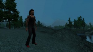 轉換狀態後的狼人。 轉換狀態後的狼人。