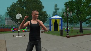 綠色的迷人的雨。