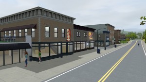 酒吧及保齡球場。