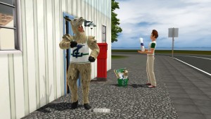 大學的代表舞步。