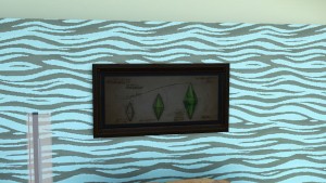 「晶椎進化論」掛畫。