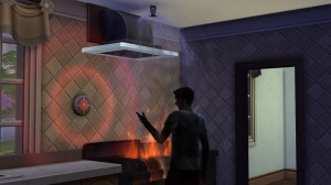 幸運的模擬市民免被燒死。