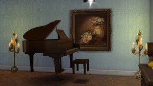 依附在傢俱當中。