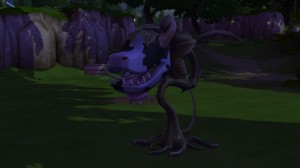 牛頭搖搖樹感到飢餓。