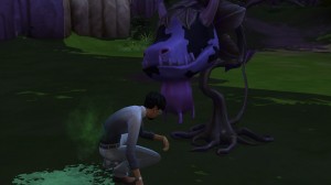 被牛頭搖搖樹吃掉但也沒有死亡。