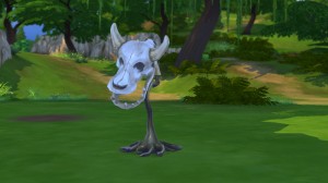 死亡的牛頭搖搖樹。